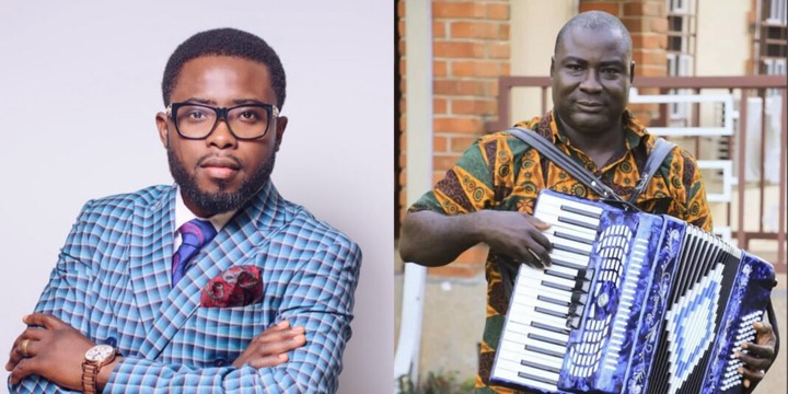 Prophet Bernard gifts struggling gospel artiste Edward Akwasi Boateng with car and scholarship for his children