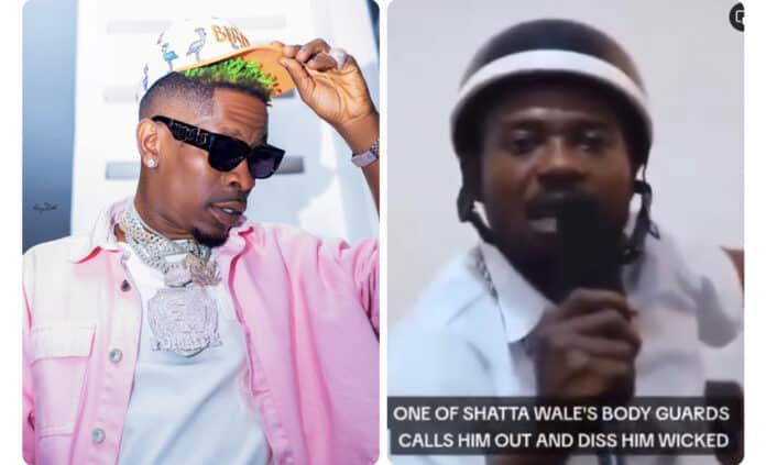 Shatta Wale exposed by former body guard