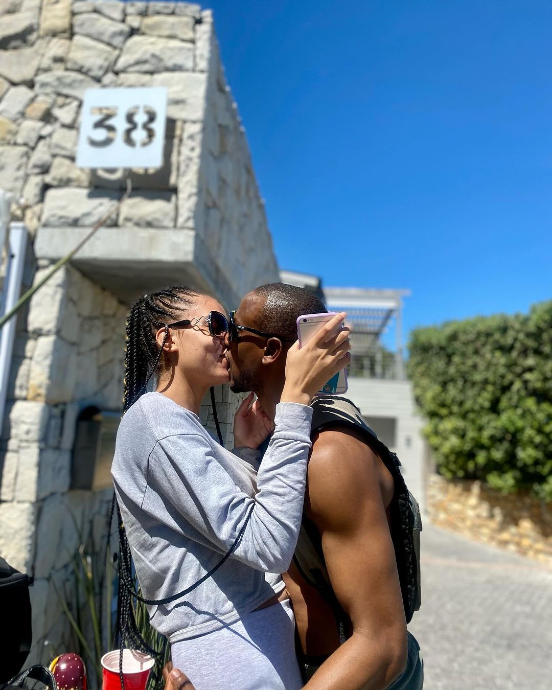 “Happy Birthday to my WIFE, that word sweet me die” – BBNaija ex housemate Omashola