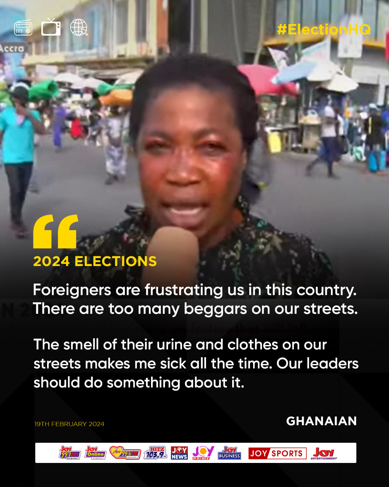 Influx of foreign beggars is frustrating – Ghanaian woman