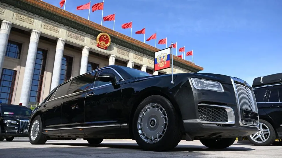 Putin gifts Kim of North Korea high-fancy car