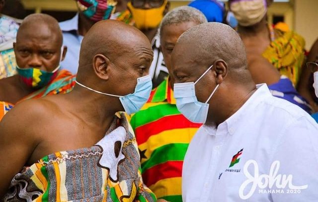 Togbe Afede to be Mahama’s running mate?