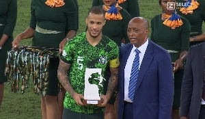 2023 AFCON: William Troost-Ekong wins Best Player of the Tournament