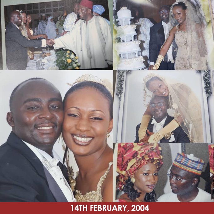 Bawumia, wife mark 20-years marriage anniversary