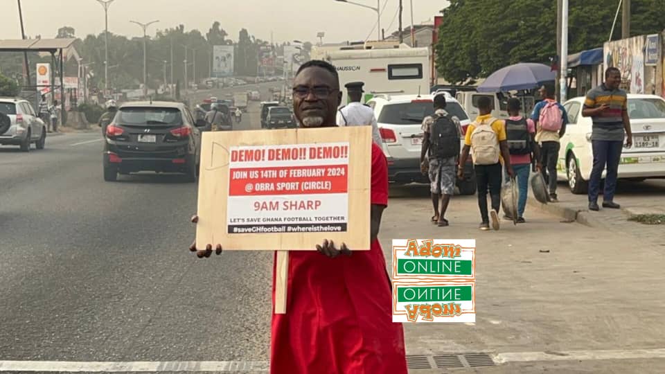 Countryman Songo calls for supporters ahead of GFA demo