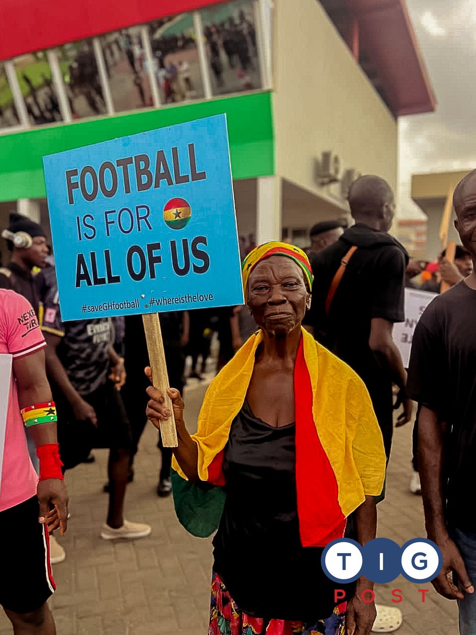 ‘Sleepless nights’ over AFCON – 75-year-old woman on why she joined demo