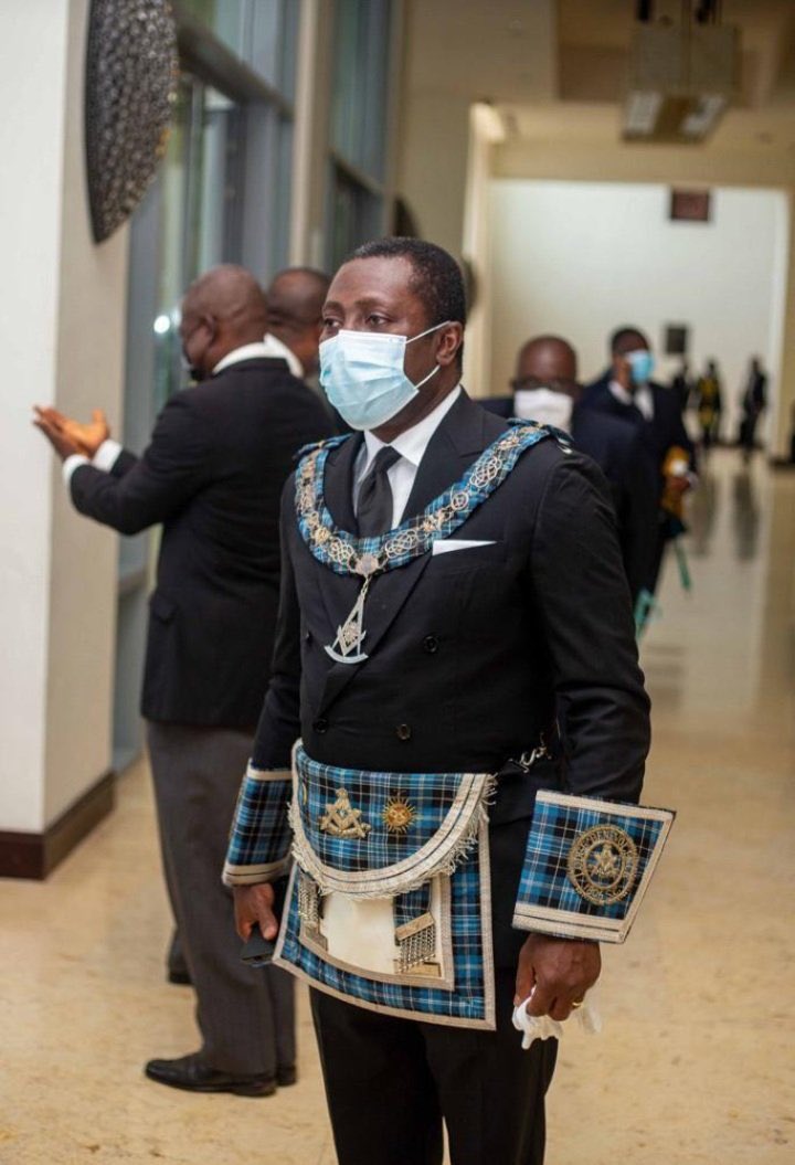 Alexander Afenyo-Markin risks being excommunicated for being a Freemason