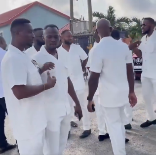 Ex- Black Stars star Agyemang-Badu spotted with East Legon Executive club as they mark their 1yr anniversary