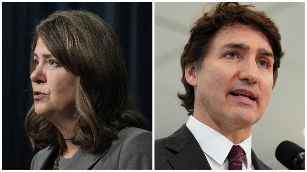 Prime Minister Justin Trudeau to meet Premier Danielle Smith on National television in Canada