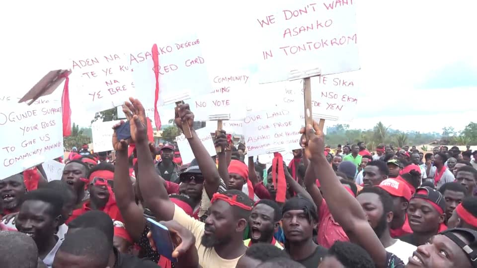 Asanko Gold has employed ‘machomen’ to intimidate us – Tontokrom Chief claims