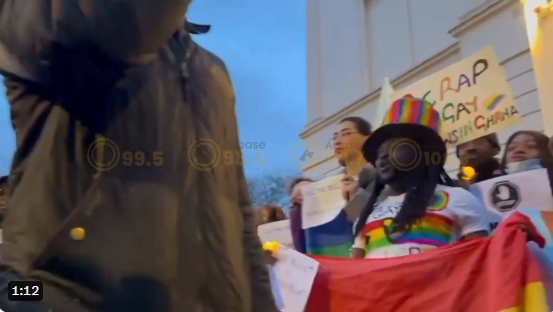 LGBT+ activists, sympathizers in UK protest Ghana’s anti-LGBT+ Bill