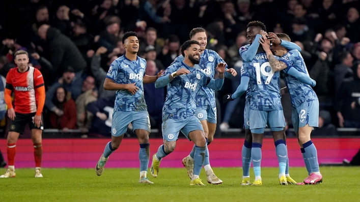 Villa snatch victory from Luton due to late goal from Digne