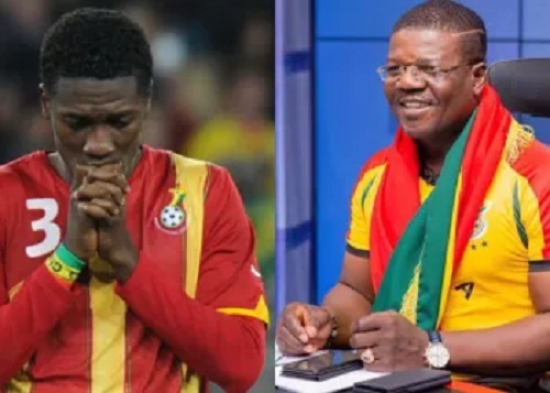 Dafeamekpor apologises to Asamoah Gyan for making political penalty miss comment