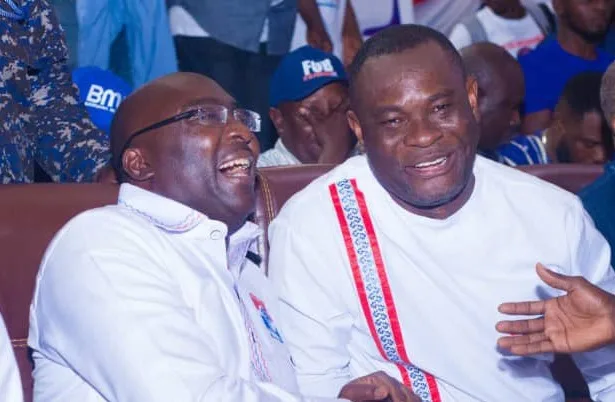 An NPP big wig angrily chastised Chairman Wontumi for aiding Bawumia-John Kumah ticket