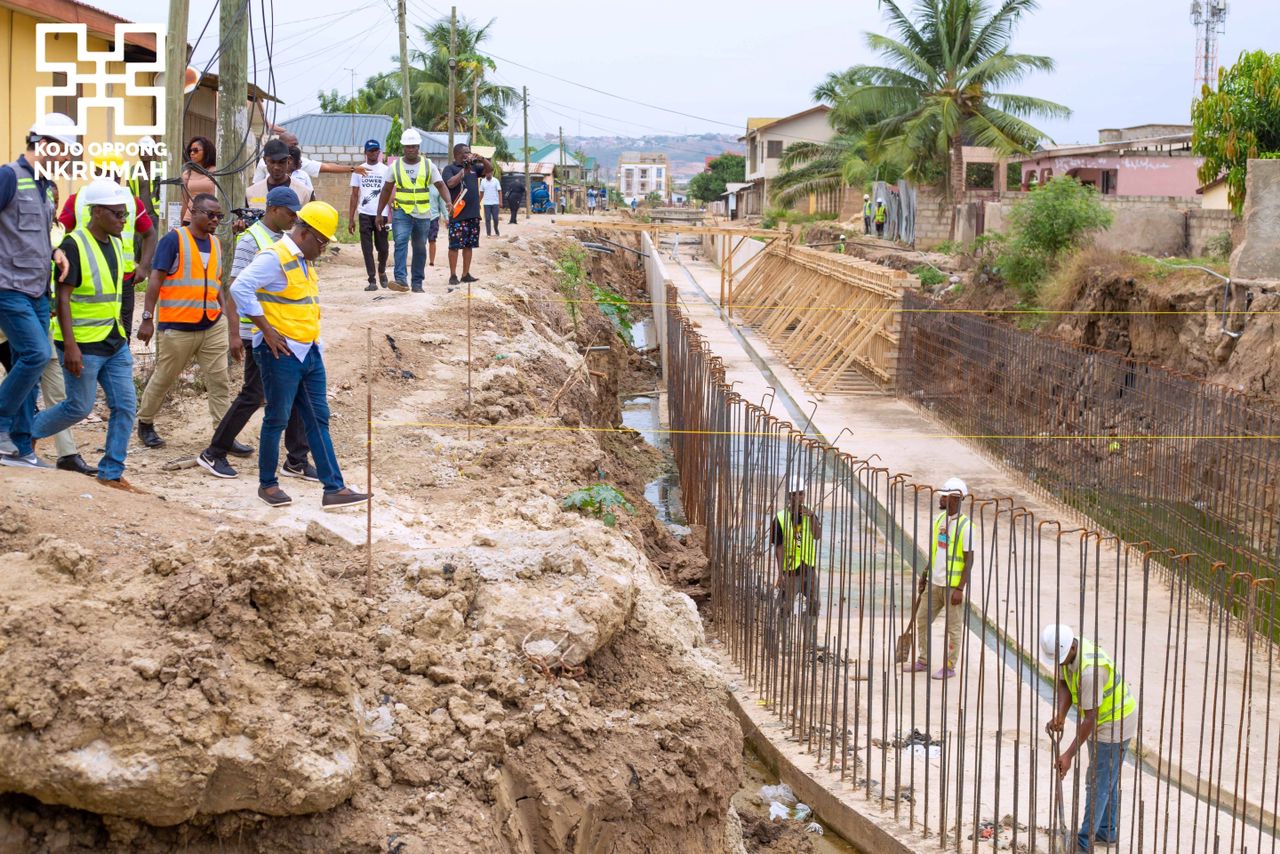 Hastily work on drainage works – Oppong-Nkrumah charges Hydro Authority amid rainy season