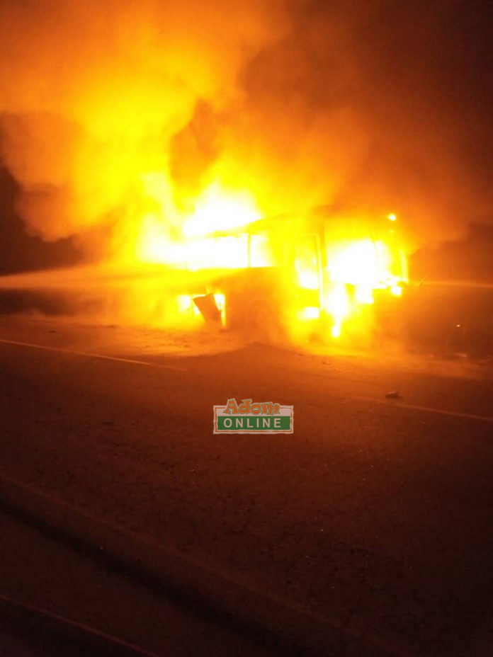 Bono Region: Sawmill at Berekum destroyed by fire