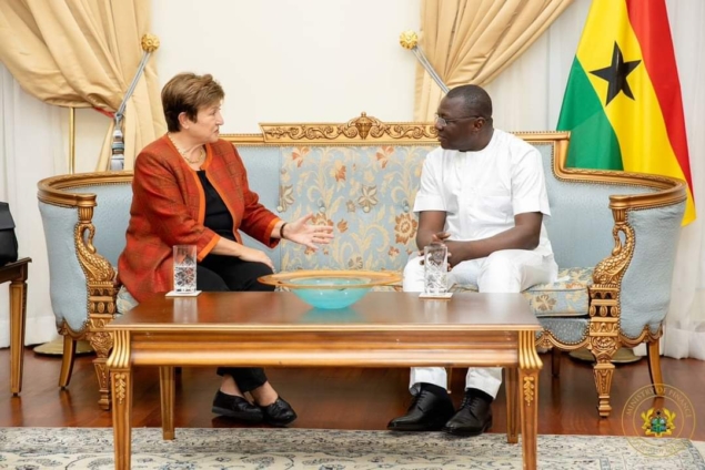 IMF boss arrives in Ghana to engage Akufo-Addo, others over economic growth, AI Conference