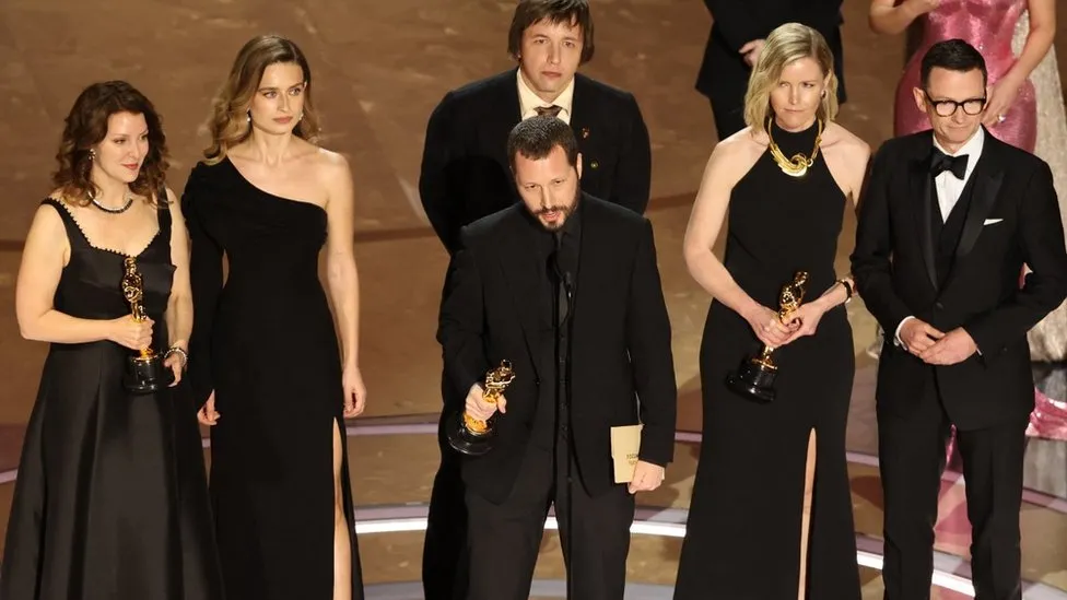 Zelensky celebrates Ukraine’s historic Oscar win