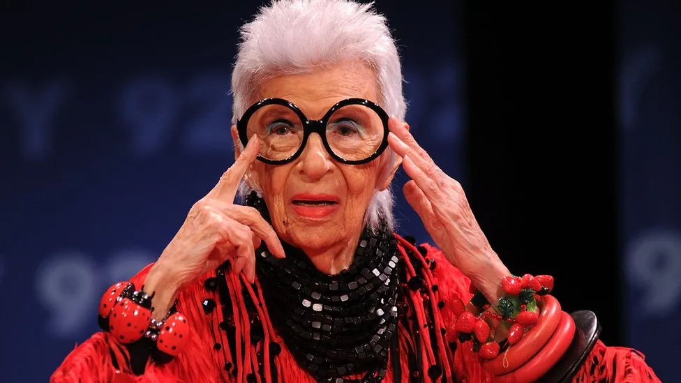 American designer and fashion icon Iris Apfel dies at age 102