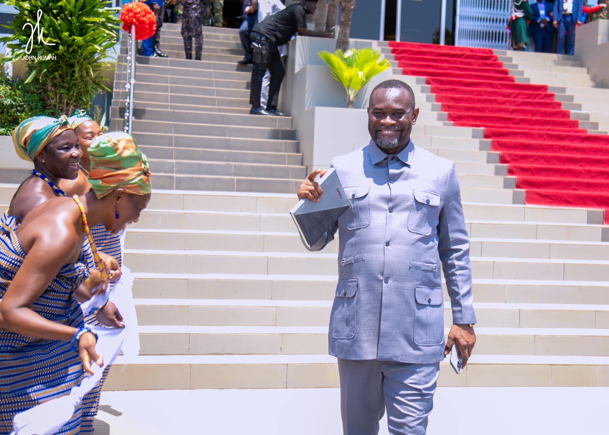 John Kumah returned from Germany just to attend the 6th March parade – Lilian Kumah