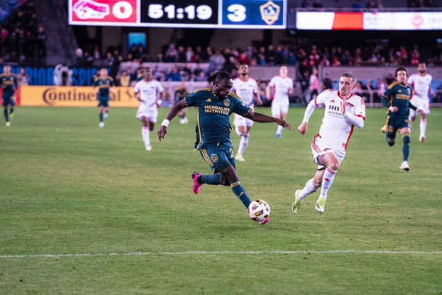 Watch Joseph Paintsil’s first MLS goal in LA Galaxy-San Jose Earthquakes game