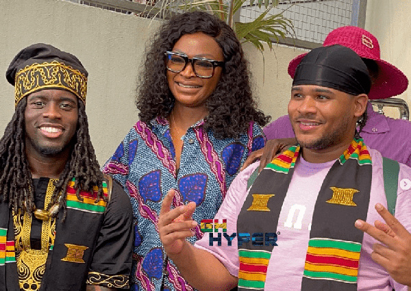 YouTuber Kai Cenat from America visits Ghana