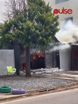 Levels Joint at East Legon catches fire
