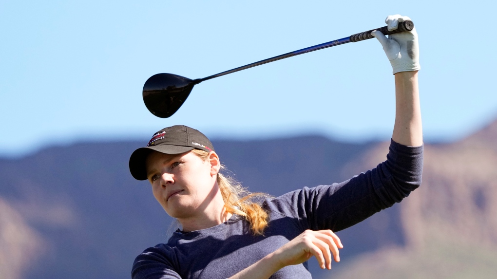 Canada’s Maude-Aimee Leblanc shoots 64 to lead LPGA Tour at Palos Verdes