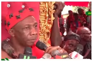 It’s either you sign anti-gay bill or have us contend with you – Suma Omanhene to Akufo-Addo