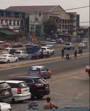 Pedestrian knocked down at Lapaz Flat Top