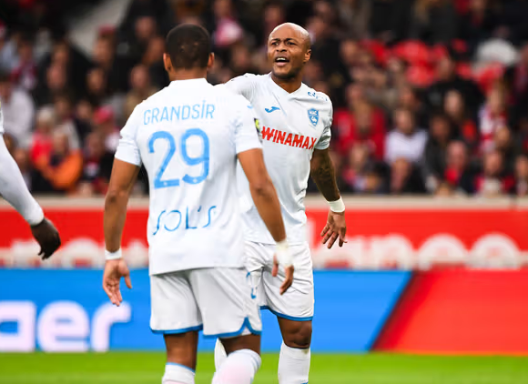 Le Havre names André Ayew February player of the month