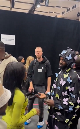 Video: Blacko, Ayra Starr meet up at Paris Fashion Week
