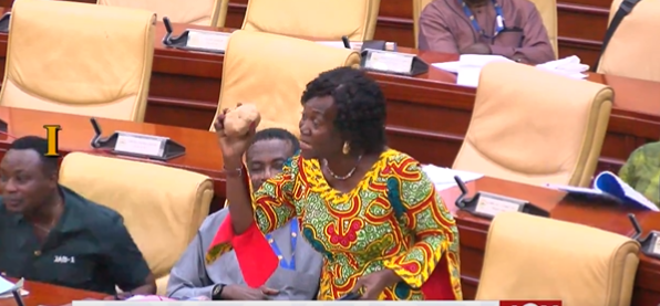 Kenkey and fish, bread and rice make it to the floor of parliament