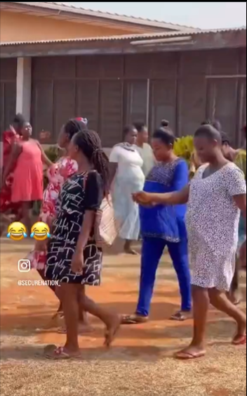 Video: Watch how some pregnant women celebrated Ghana’s Independence Day
