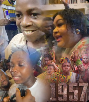 Kyekyeku ‘shuts down’ Kumasi with ‘1957’ movie premiere