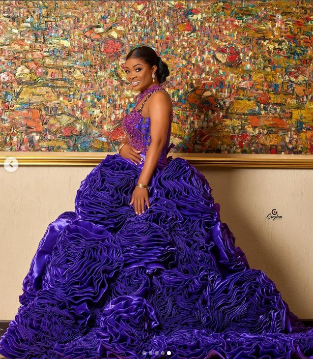 Diana Asamoah steals spotlight at her recent Abba Father concert with captivating outfit