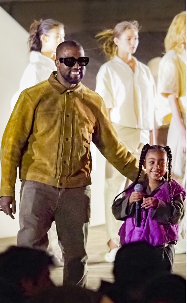 Kanye’s daughter announces debut album release “ Elementary School Dropout”