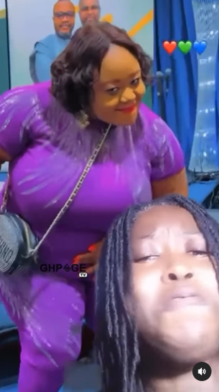 Video: Selina Boateng’s revealing outfit attracts backlash from netizens