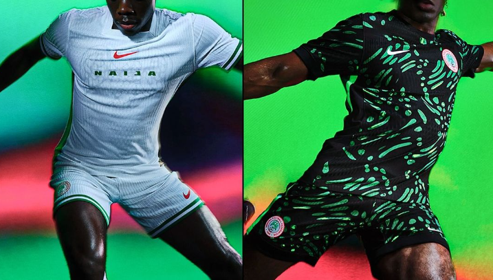 Check out Nigeria’s new home & away kits for 2024