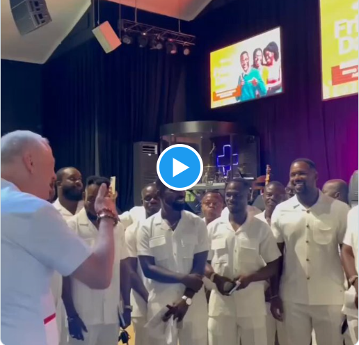 Donating GHC10,000 to orphanage a joke – Netizens slam East Legon Young Executive Men’s Fitness Club