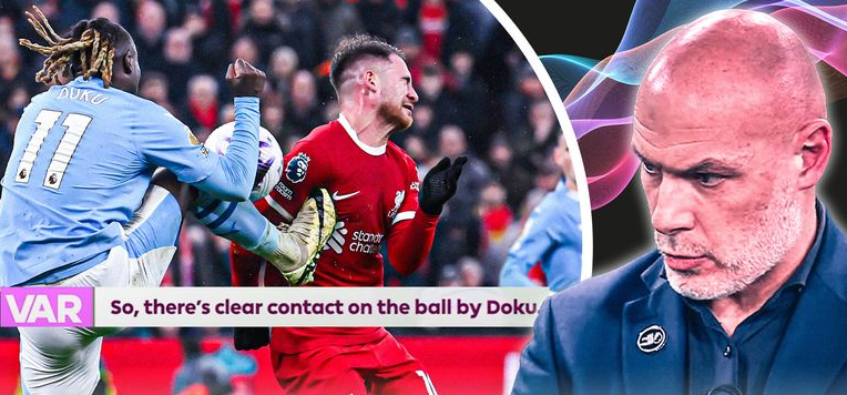 Referees’ chief approves VAR’s decision to stay out of Liverpool-Man City penalty controversy