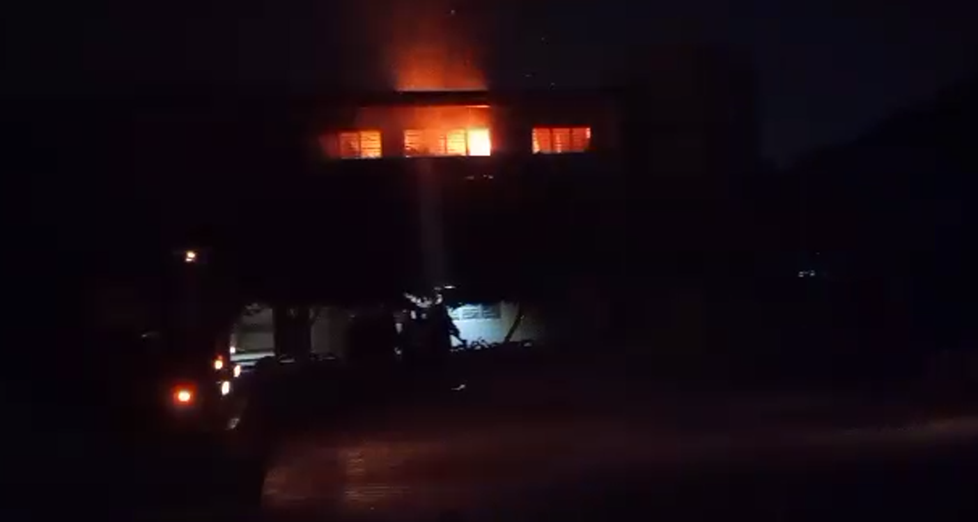 Fire destroys parts of Adenta Community Basic School