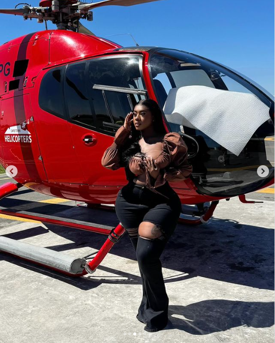Hajia Bintu flaunts her body on luxurious vacation as she tours Cape Town