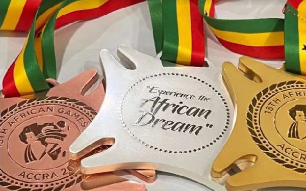 Fihankra: African Games medals stand out with a unique touch of the Adinkra symbol
