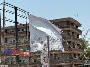 Campaign billboards of Ama Dokua vandalized
