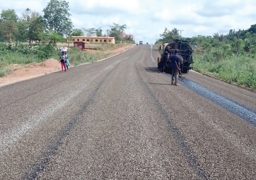 Akyem Oda town and bypass roads construction back on track