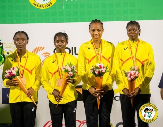 Ghana’s women’s 4x100m relay team win bronze at African Games