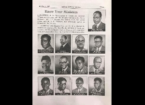 Meet Nkrumah’s first 12 ministers