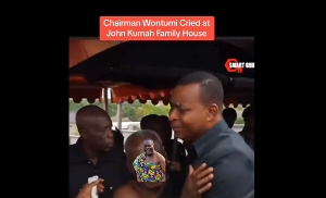 Emotional Wontumi couldn’t control himself, broke down in uncontrollable tears at John Kumah’s house