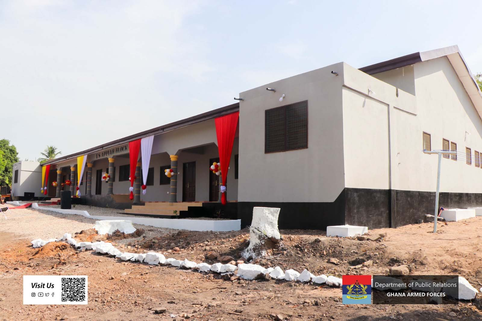 GAF commissions accommodation unit at 66 Artillery Regiment